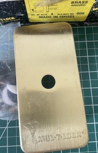 Pry Guard Lock Plate for Rim Cylinders