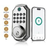 Keyless Smart Fingerprint Bluetooth Door Lock