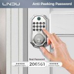 Keyless Smart Fingerprint Bluetooth Door Lock