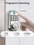 Fingerprint Keyless Smart Lock for Front Door