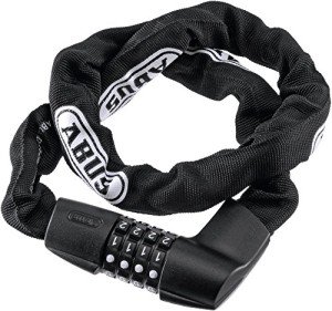 ABUS 1385 Combo Chain Lock - 85cm Black