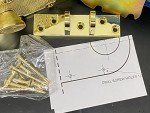 Mul-T-Lock MT5+ Jimmy Proof Cylinder Lock - Brass