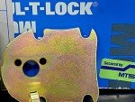 Mul-T-Lock MT5+ Jimmy Proof Cylinder Lock - Brass