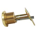 Mul-T-Lock Junior Polished Brass Cylinder with Keys