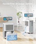 Dravonic 2000 Sq. Ft. Smart Dehumidifier