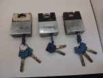 Mul-T-Lock 3-Pack with 10 Keys