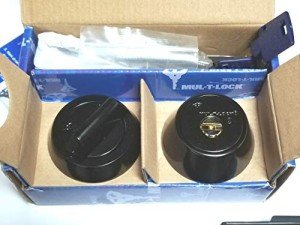 Mul-T-Lock Hercular Thumb Turn Deadbolt - Black