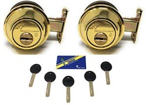 2-Pack Mul-T Lock Cronus Junior Deadbolts