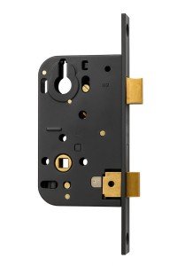 MUL-T-LOCK Euro Mortise Lock - Black Brass