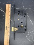 MUL-T-LOCK Euro Mortise Lock - Black Brass