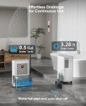 Dravonic 34 Pint Smart Dehumidifier for Home