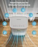 Dravonic 34 Pint Smart Dehumidifier for Home