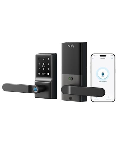Eufy Smart Lock C33: Keyless Fingerprint Door Lock