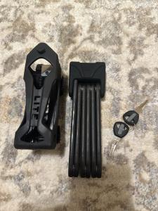 ABUS Bordo Combo Lite Folding Lock - Black