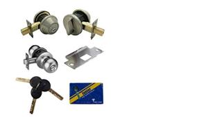 MUL-T-Lock Single Cylinder Deadbolt with Knob Set