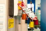 ABUS Red Lockout Tagout Safety Padlocks - 3 Pack