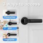 Smart Fingerprint Door Lock with App Control