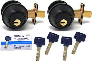 Mul-T-Lock Cronus High Security Single Cylinder Deadbolt