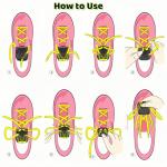 WIPHA Smart No-Tie Shoelace Locks for Everyone