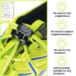 WIPHA Smart No-Tie Shoelace Locks for Everyone