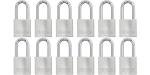 ABUS Lockout Tagout Padlock Set, 12 Pack