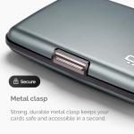 ÖGON Aluminum RFID Card Holder with Metal Lock