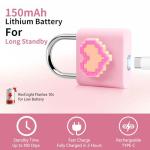 Smart Fingerprint Lock - Keyless USB Padlock