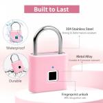 Smart Fingerprint Lock - Keyless USB Padlock