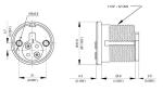 Mul-T-Lock Junior High Security Rim Cylinder Lock