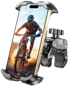 Unpickable Motorcycle Phone Mount with Secure Lock