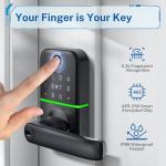 Keyless Smart Door Lock with Bluetooth & App