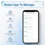 Keyless Smart Door Lock with Bluetooth & App