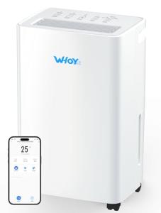 Smart Home Dehumidifier for Bedrooms and Basements