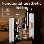 24" Zipperless Aluminum Hardshell Suitcase with TSA Lock