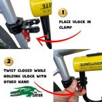 Heavy Duty U-Lock Holder for E-Bikes