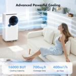 6-in-1 Ultra Quiet Portable Air Conditioner Lock