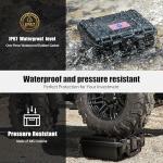 Kinghardcase Waterproof TSA-Approved Gun Case