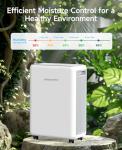Dravonic 2000 Sq. Ft. Smart Dehumidifier