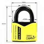 Abus Granit 37/55 High-Security Padlock