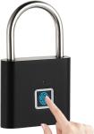 Fingerprint Biometric Padlock - Keyless and Rechargeable