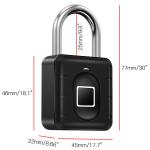 Smart Bluetooth Fingerprint Padlock for Secure Access