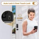 Keyless Smart Door Lock with Fingerprint Access