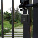 Fingerprint Biometric Padlock - Keyless and Rechargeable
