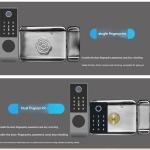 Waterproof Smart Lock with Fingerprint and WiFi