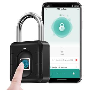 Waterproof Bluetooth Fingerprint Padlock for iOS/Android