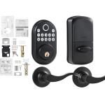 Keyless Fingerprint Door Lock with Level Handles