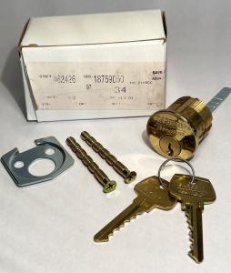 Sargent Assa Abloy 34 LA Goldtone Lock Set