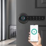 Fingerprint Smart Door Lock with Handle