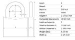 ABUS 72/30 Unpickable Lockout Padlock with Keys