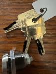 Medeco High Security 72S Cam Lock with 3 Keys